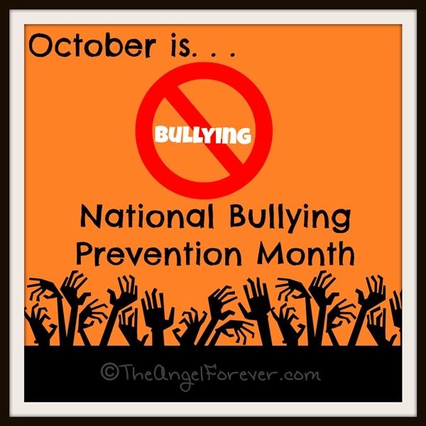 October: National Bullying Prevention Month
