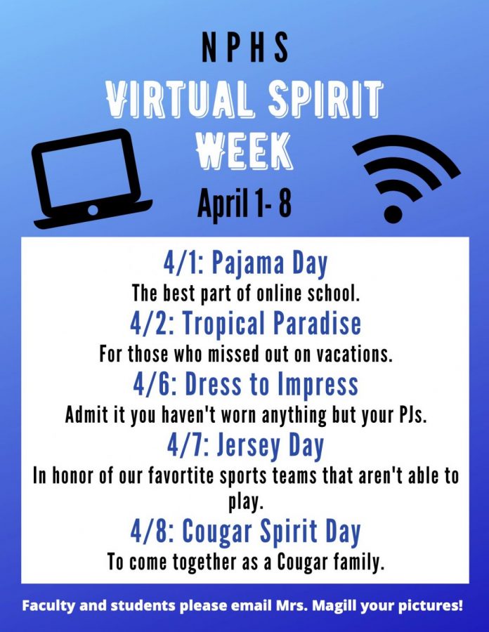 Virtual Spirit Week!