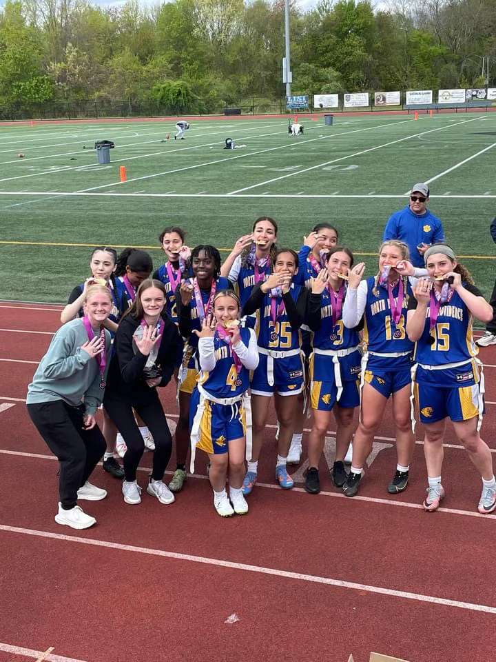 History in the Making: NPHS Girls’ Flag Football Takes RI By Storm