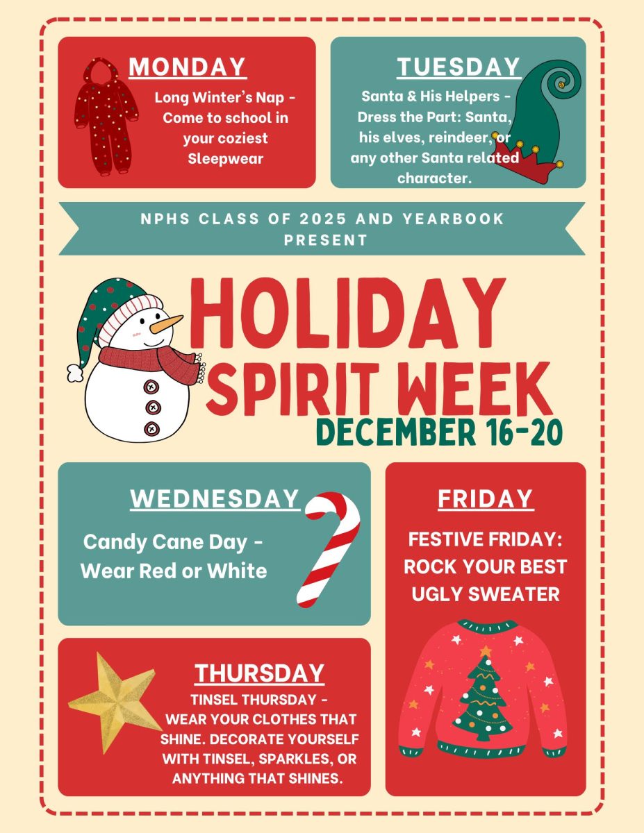 Holiday Spirit Week Begins on 12/ 16!