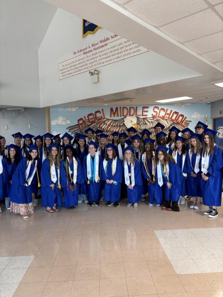 National Honors Society Seniors Visit Elementary and Middle Schools